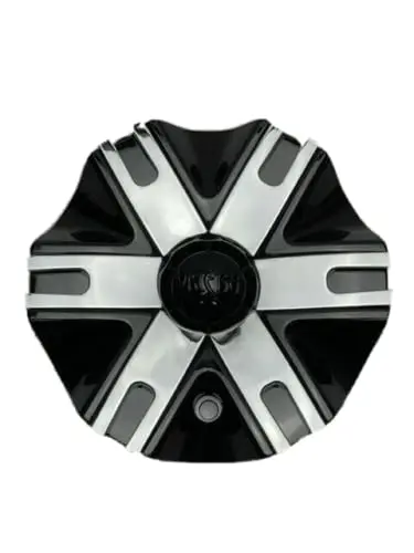 Viscera Vsc 841 Gloss Black Chrome Inserts Wheel Center Cap Emr0841-Car-Cap 1