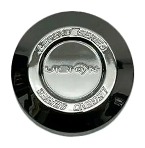 Vision Chrome Snap In Wheel Center Cap C141-T-V C-608-1 1