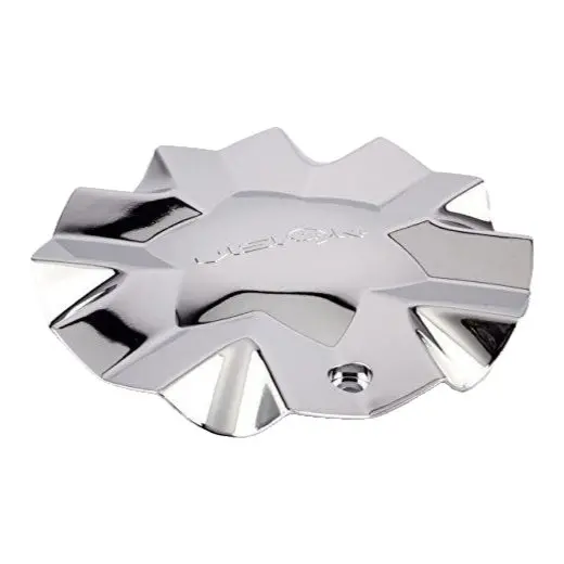 Vision Hollywood 6 Center Cap Chrome 6 Lug C436 New Vision Logo 1