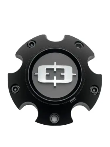 Vision Satin Black Wheel Center Cap C360sb-5V C-724-7 1