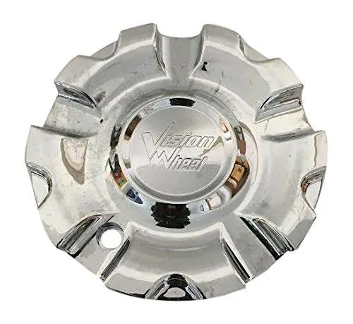 Vision Wheels 381-Cap Chrome Wheel Center Cap 1