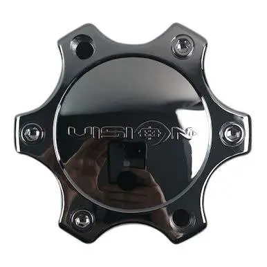 Vision Wheels C326-6Clv Chrome Wheel Center Cap 1