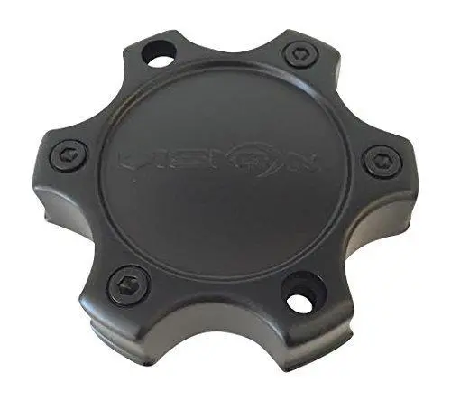 Vision Wheels C326mb-6Cv C326mb-6C Matte Black Center Cap 6 Lug 1