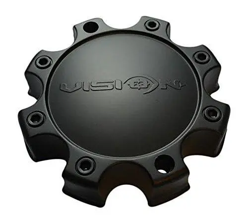 Vision Wheels C326mb-8Csv 60032090F-1 Lg0704-03 326-C8sc Black Wheel Center Cap 1
