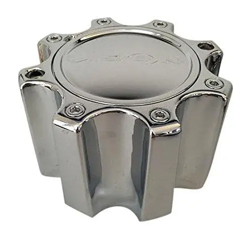 Vision Wheels C375-8Doc 375-8Doc-Up Lg0912-33 8 Lug Chrome Wheel Center Cap 1