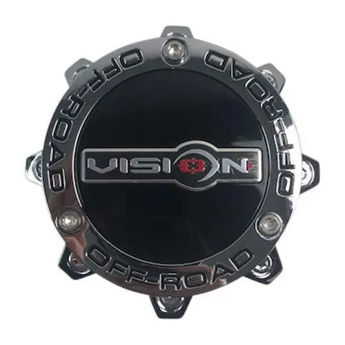 Vision Wheels C394pl-8V Chrome Center Cap 1