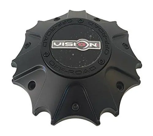 Vision Wheels C3992mb-8 C3992-2 6059L258 Black Wheel Center Cap 1