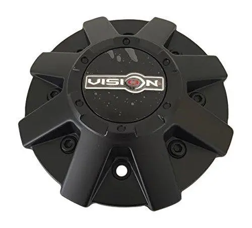Vision Wheels Incline C400mb C400mb-Cap Matte Black Center Cap 1