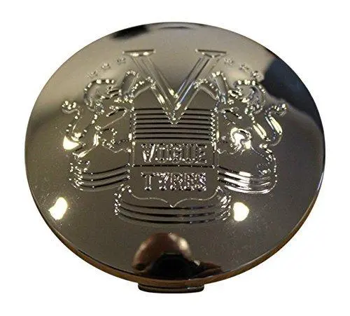 Vogue Tyres Chrome Wheel Rim Snap In Center Cap V-Cap-03 1