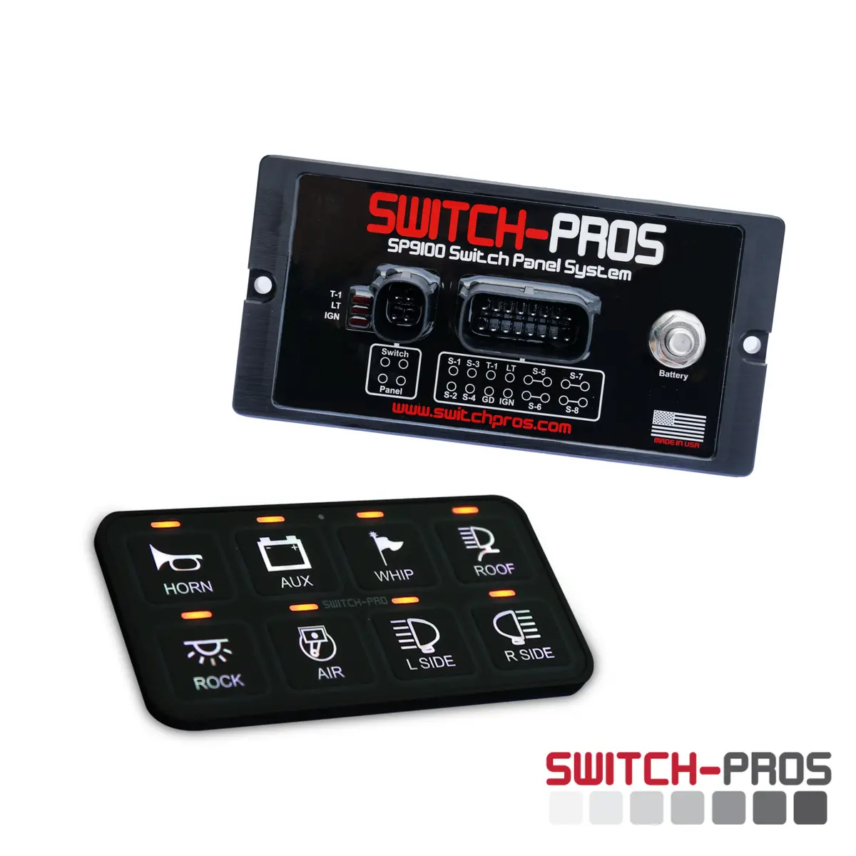 Switch-Pros Sp-9100 8-Switch Panel Power Management System 1