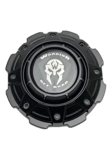 Warrior Off-Road Matte Black Wheel Center Cap C-Sd02a F20p424a-6 F20p424a-6-Sg 1
