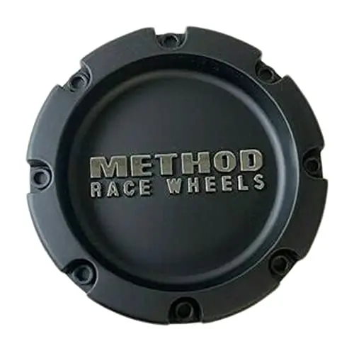 Wheel Center Caps Method Race Wheels 1524B140-9 Cp-1524B140-9-S1 Matte Black 1
