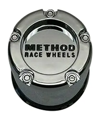 Wheel Center Caps Method Race Wheels Chrome Push Thru Cp-1524B89-2-C1 1