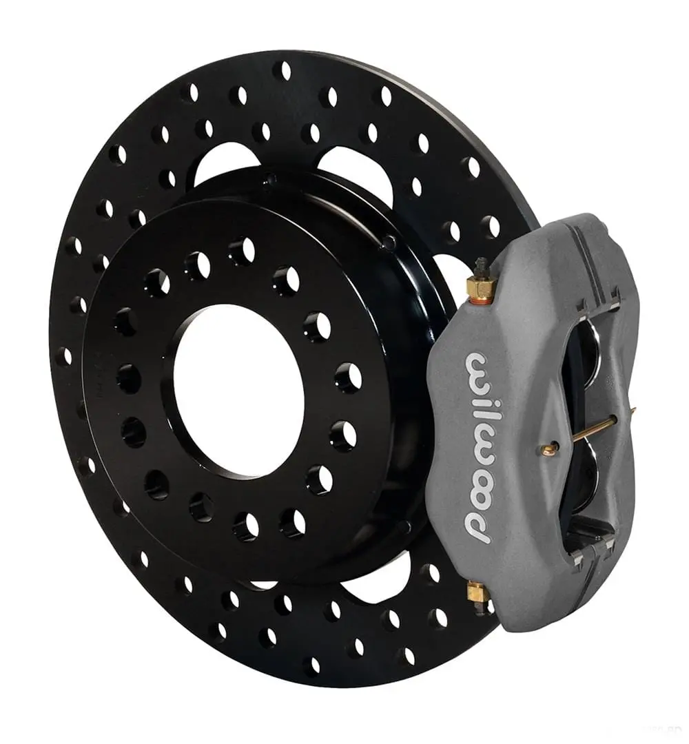 Wilwood 140-8853-D Forged Dynalite Rear Drag Brake Kit – 2-Piston Caliper System 1
