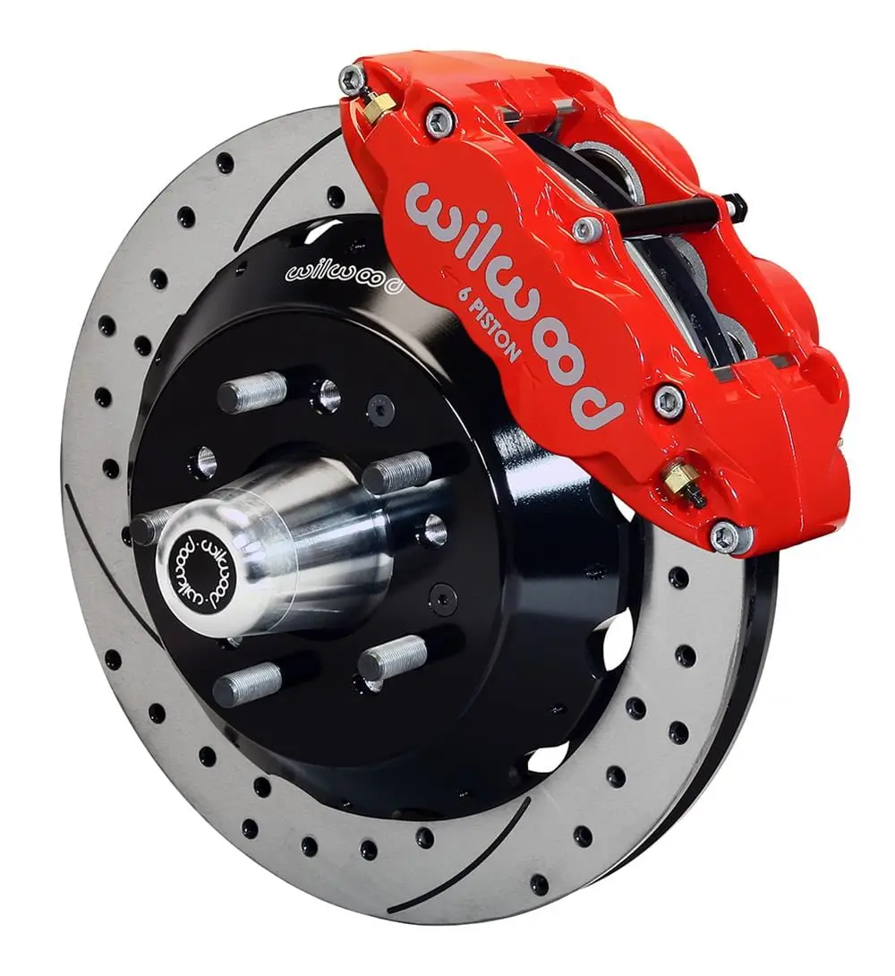 Wilwood 140-10492-Dr Forged Superlite 6R Front Big Brake Kit – Lightweight Race-Caliber System 1