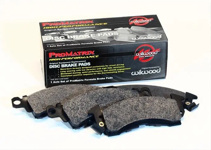 Wilwood Promatrix Street/Track Brake Pads – Front Axle (150-D0476K) 1