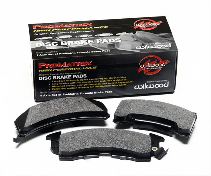 Wilwood Promatrix Rear Brake Pads – Track-Optimized (150-D0562K) 1