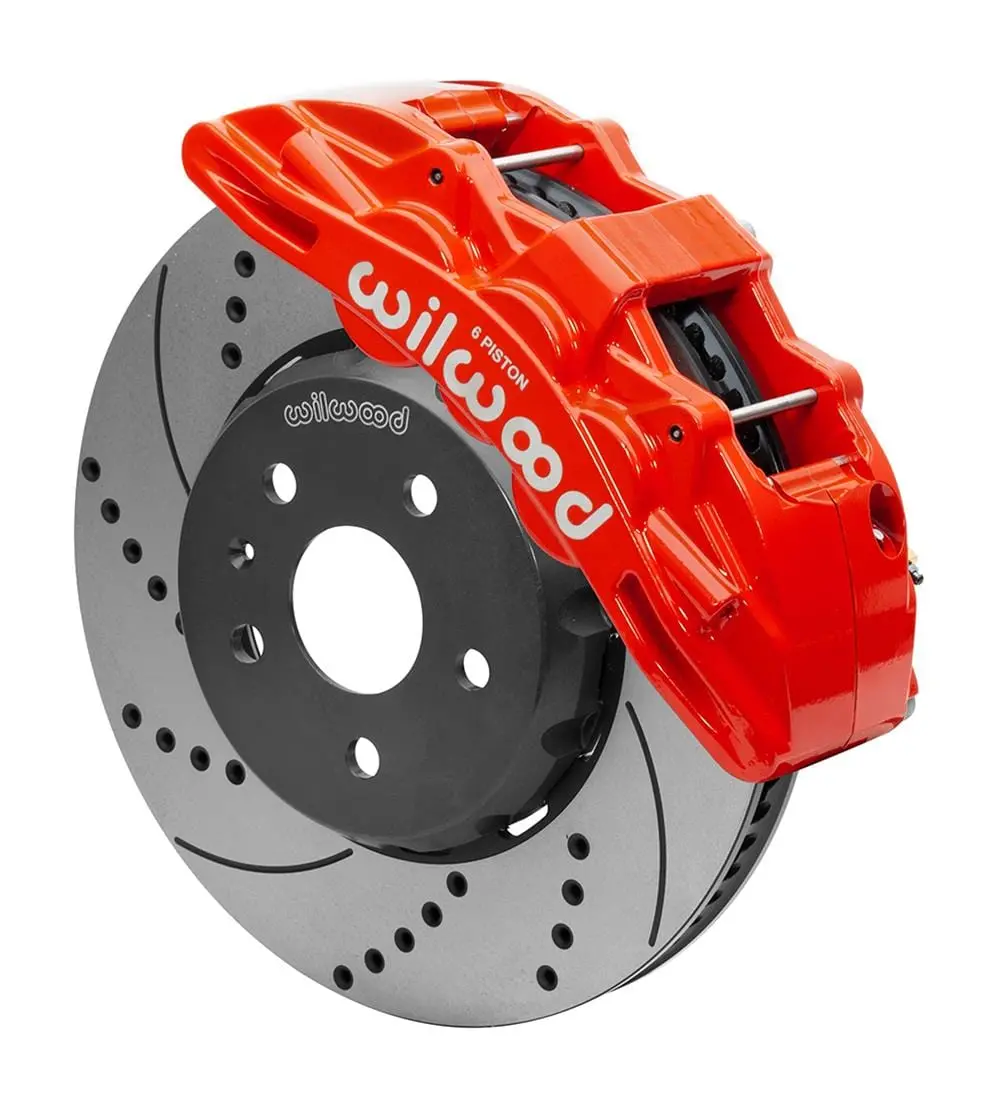 Wilwood Sx6R Front Big Brake Kit – Dynamic Series (Part #140-15425-Dr) 1