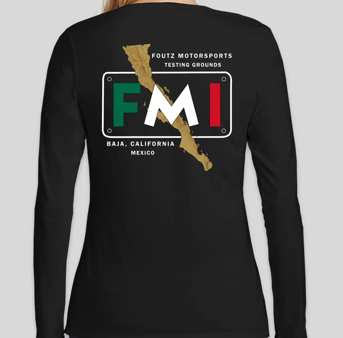 Born To Baja T-Shirt - Womens Long Sleeve 1