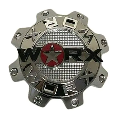 Worx By Ultra 8 Lug Chrome Wheel Center Cap 30171765F-A Short Lg1207-40 1