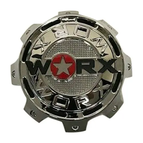Worx By Ultra 8 Lug Chrome Wheel Center Cap 30171765F-A Tall Lg1207-40 1