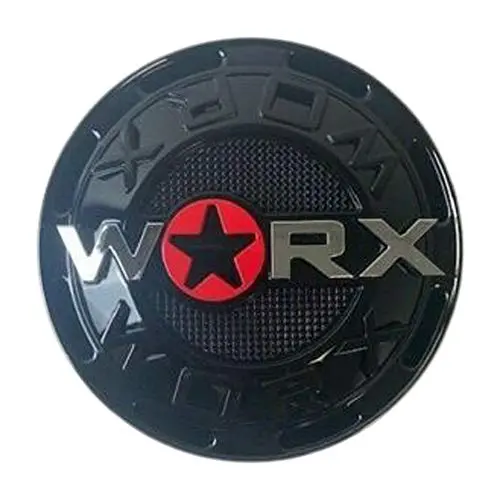 Worx By Ultra 8 Lug Gloss Black Wheel Center Cap 30171765F-A Tall Lg1207-40 1