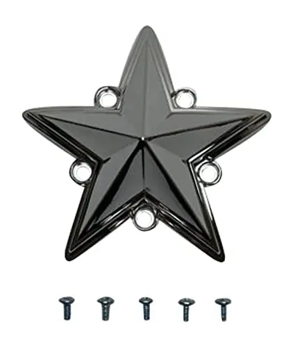 Xd Series Kmc 775 Xdstar-Ch-Pk Xd775starb Chrome Rockstar Single Star S1004-04 1