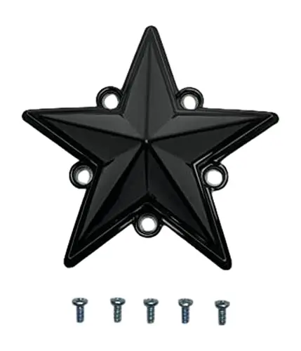 Xd Series Kmc 775 Xdstar-Gb-Pk Xd775starb Black Rockstar Single Star S1004-04 1