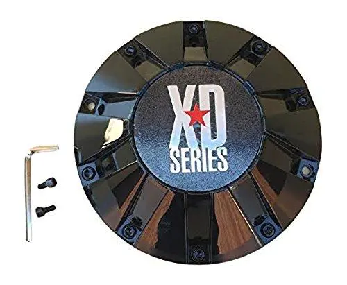 Xd Series Kmc 806 Bomb 451L215-B001 Mb452s 451L215 Lg1108-11 Black Center Cap 1