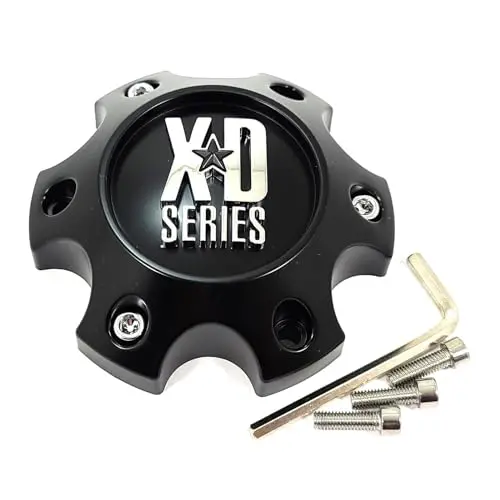 Xd Series Wheel Center Cap Satin Black 1079L120sb-H34 1