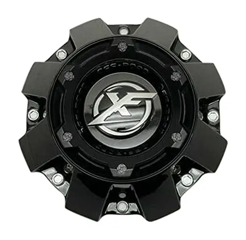 Xf Off-Road Gloss Black Wheel Center Cap 1444L227h Ht005-65 1