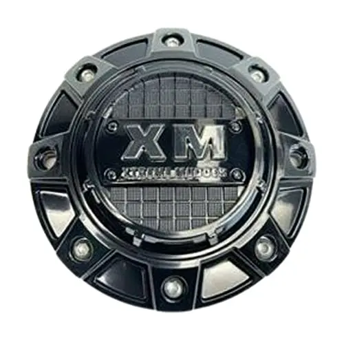 Xtreme Mudder Gloss Black Wheel Center Cap 1216 1