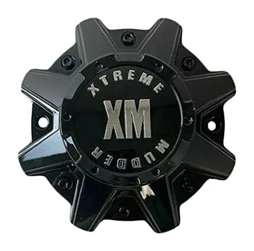 Xtreme Mudder Wheels Cw0396 Cw0396-Xm Gloss Black Wheel Center Cap 1