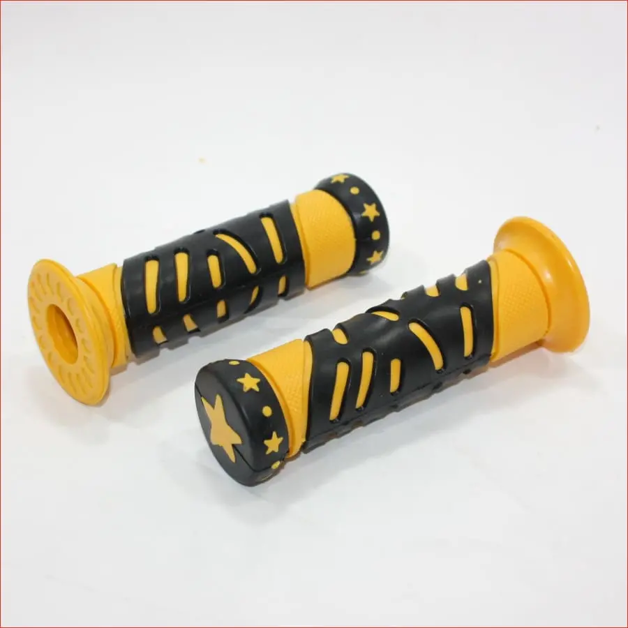 22Mm Star Hand Grips Yellow 1