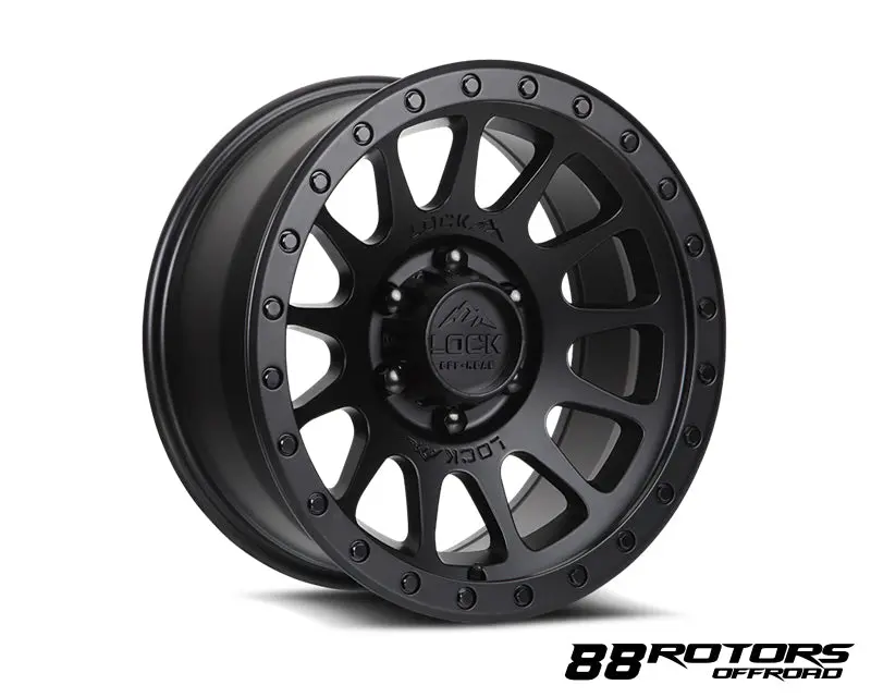 Lock Offroad Wheels | Yosemite Matte Black 1