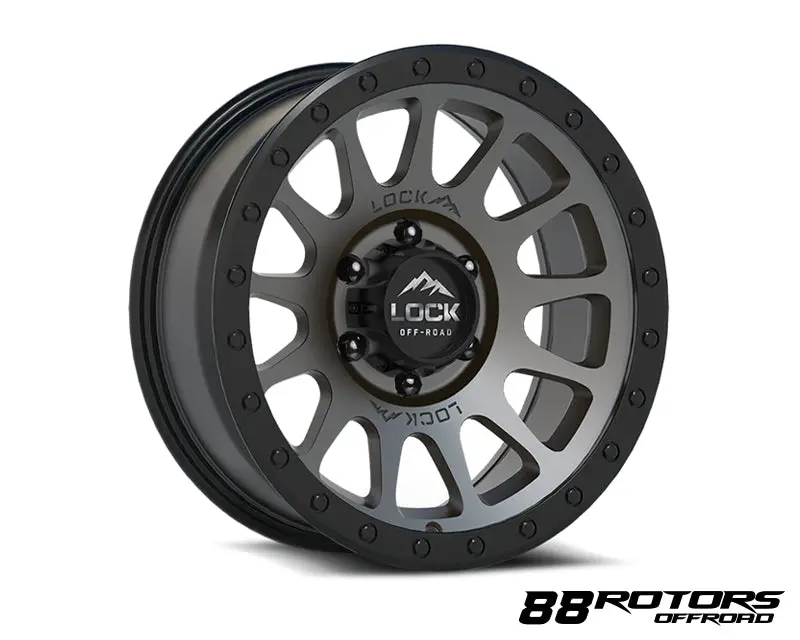 Lock Offroad Wheels | Yosemite Matte Gunmetal 1