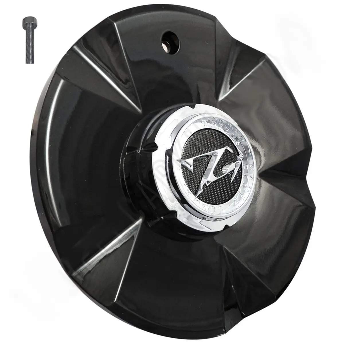 Zinik Wheels Gloss Black Custom Wheel Center Caps # Z20 / Sy-Cap (4 Caps) 1