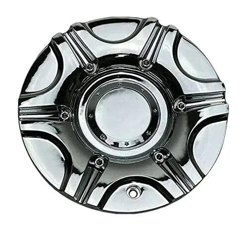 Zyoxx Chrome No Logo Wheel Center Cap Zx-9-Cap 1