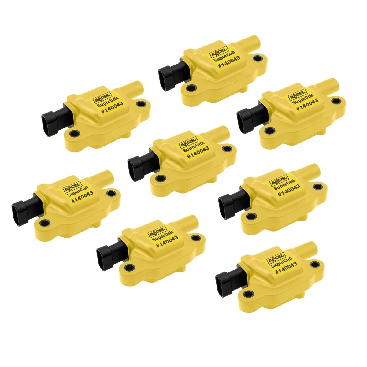 Accel Super Coil Ignition System – High-Energy 8-Cylinder Pack (140043-8) 1