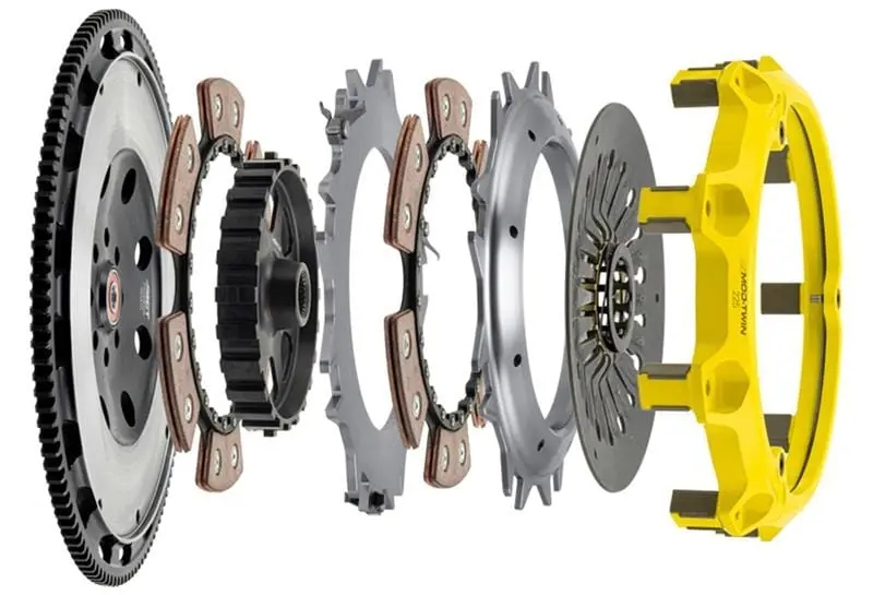 Act Mod-Twin Heavy-Duty Twin-Disc Clutch Assembly – Street/Track Rated (T1R-S07) 1