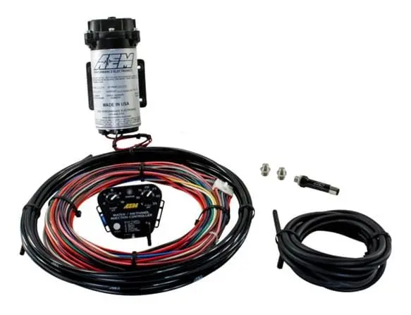 Aem 30-3302 Water/Methanol Injection Kit – Pump, Nozzle & Controller Included 1