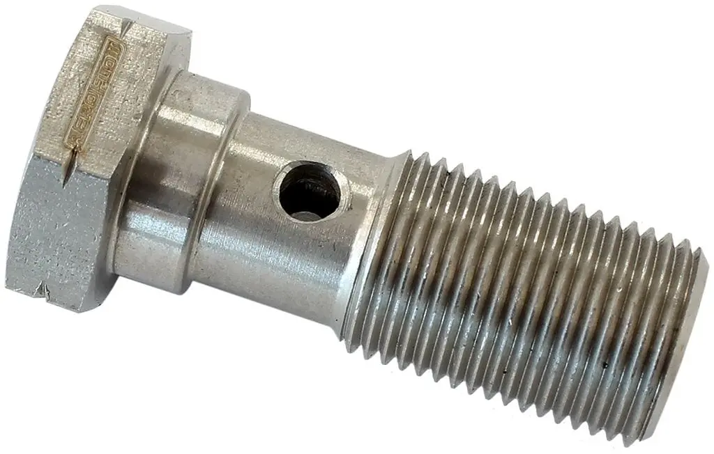 Af300-04 Stainless Steel Banjo Bolt | 7/16"-20 Unf | Fluid System Compatible 1
