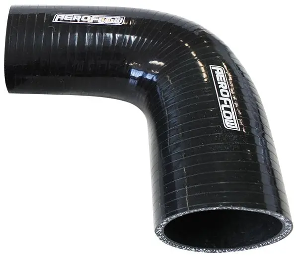 Gloss Black 90° Silicone Hose Reducer – 3.25" To 3" Id (82Mm To 76Mm) 1