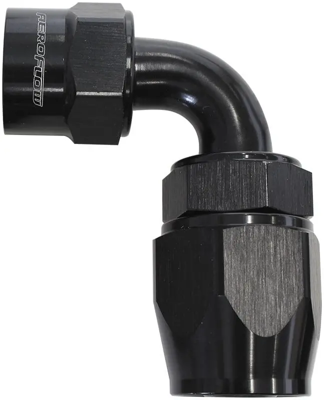 Kryptalon Lightweight Swivel Hose End – -16An, 90° Rotating, Anodized Aluminum 1