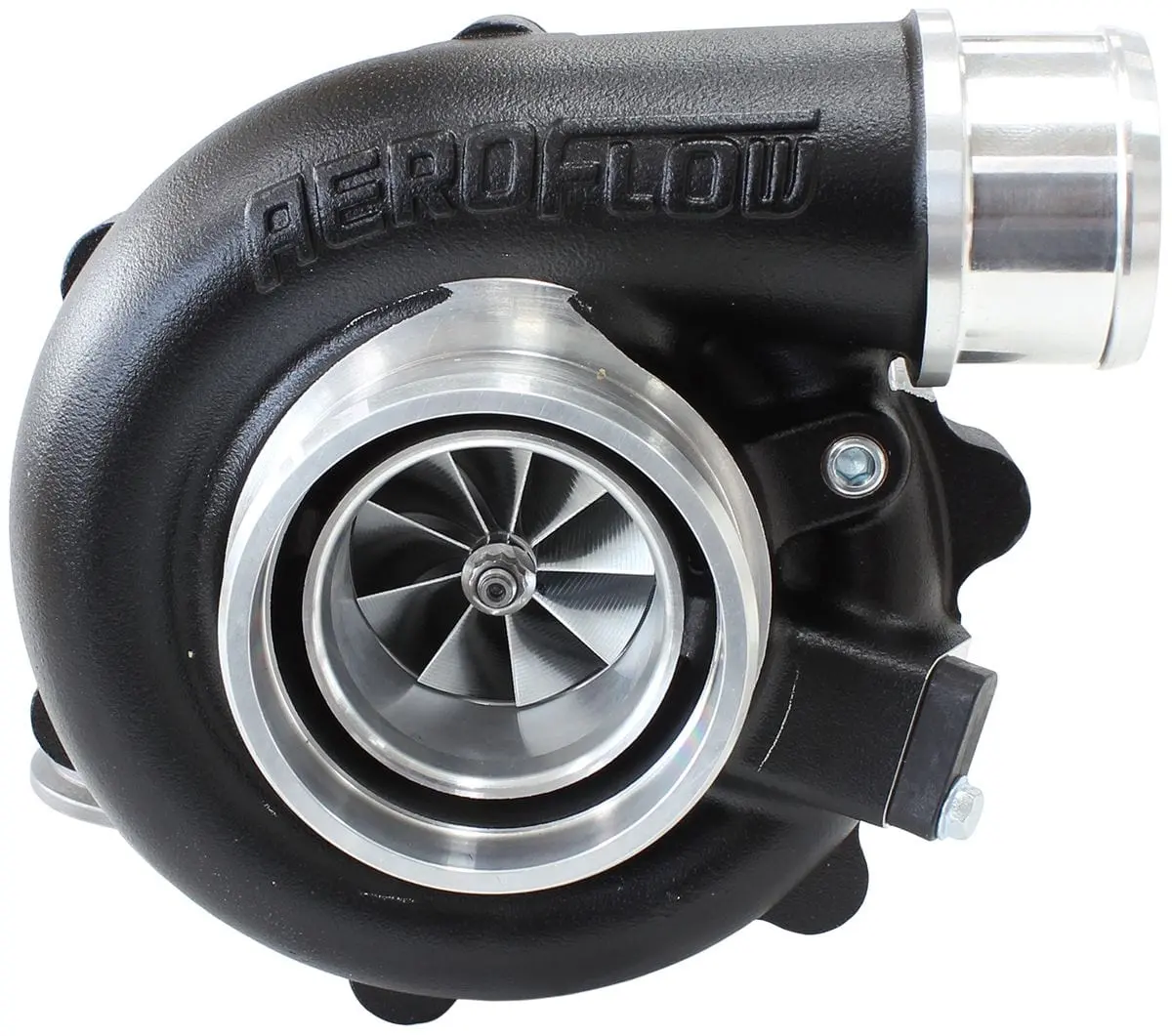 Boosted Af8005-2010Blk 550Hp High-Temperature Turbocharger With Black Finish 1