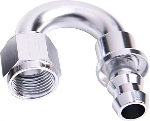 400 Series 180° Swivel Hose End – -6An Push-Lock Fitting (Af406-06S) 1