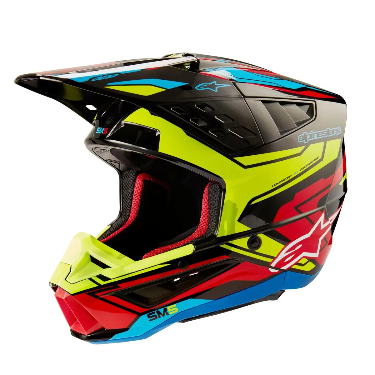 Alpinestars Mx Sm5 Off-Road Motocross Helmet – 8306123-1533-S 1