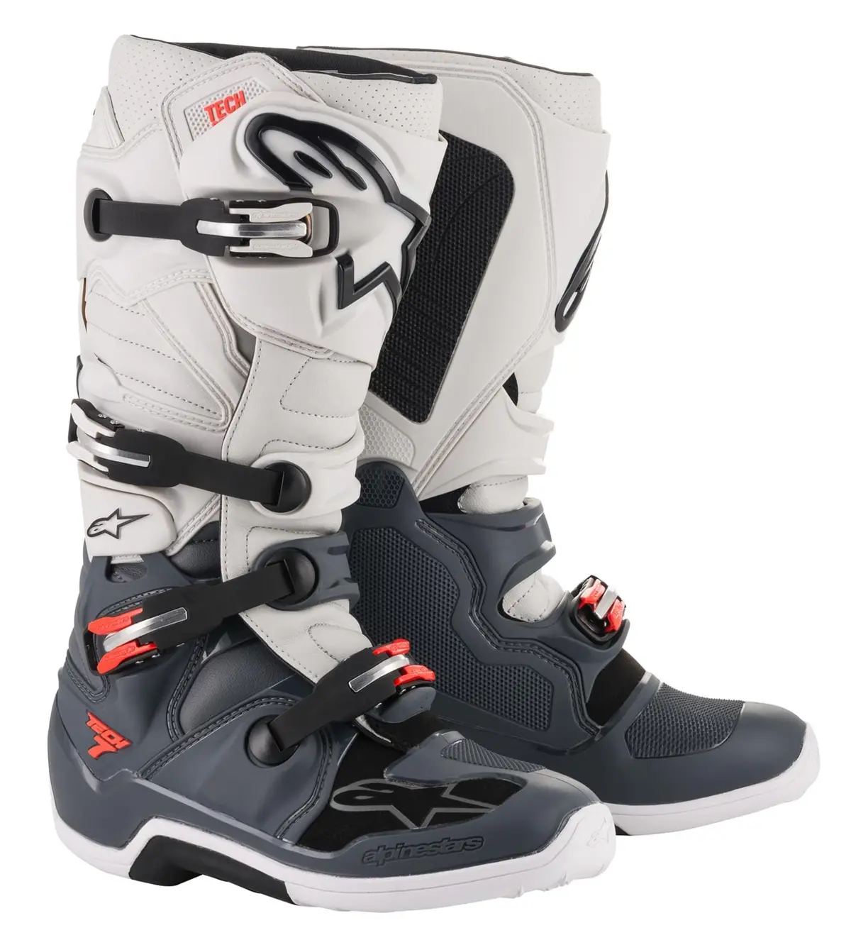 Alpinestars Tech 7 Mx Boots – 2012014-930-12 Model For Motocross & Enduro 1