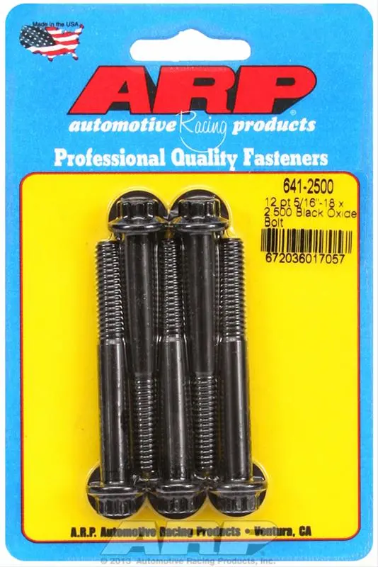Arp 641-2500 Chromoly Steel Fasteners – Grade 8.8 1