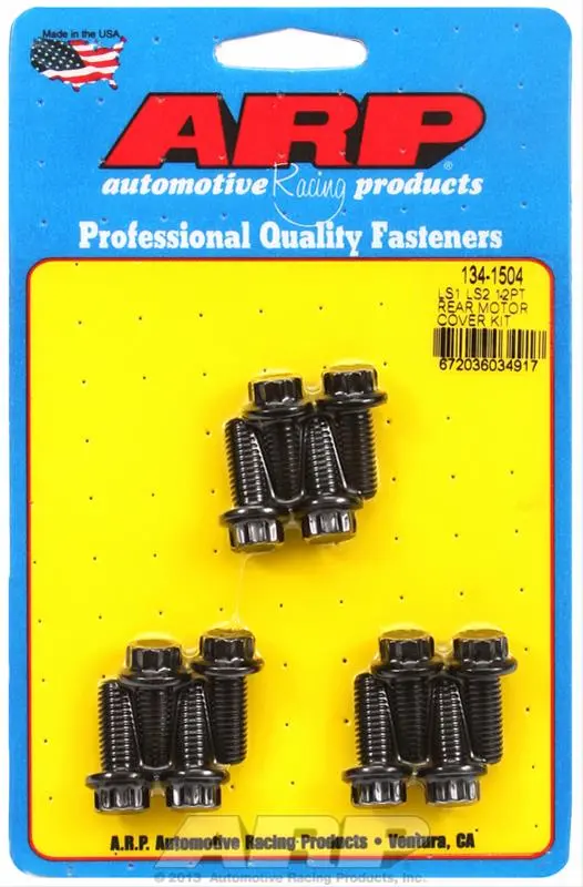 Arp 134-1504 Rear Motor Cover Fastener Kit – Stainless Steel Mounting Hardware 1